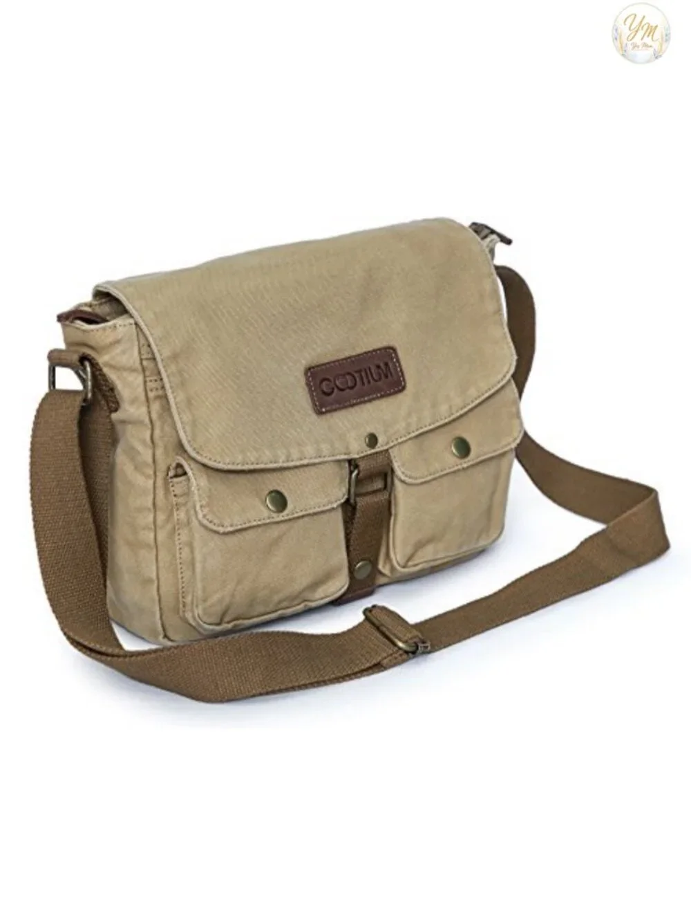 Canvas Messenger Bag Crossbody Shoulder Bag Military Satchel
